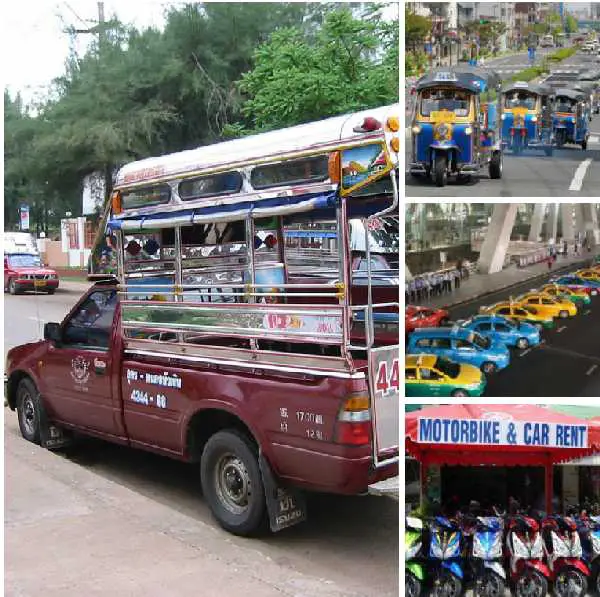 Transportation in Chiang Mai Thailand